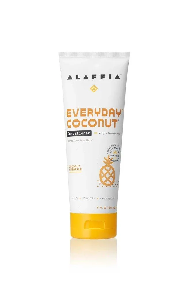 Alaffia Coconut Pineapple Hydrating Conditioner 8 oz Liquid