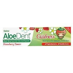 Aloe Dent Childrens Flouride Free Toothpaste (50ml)