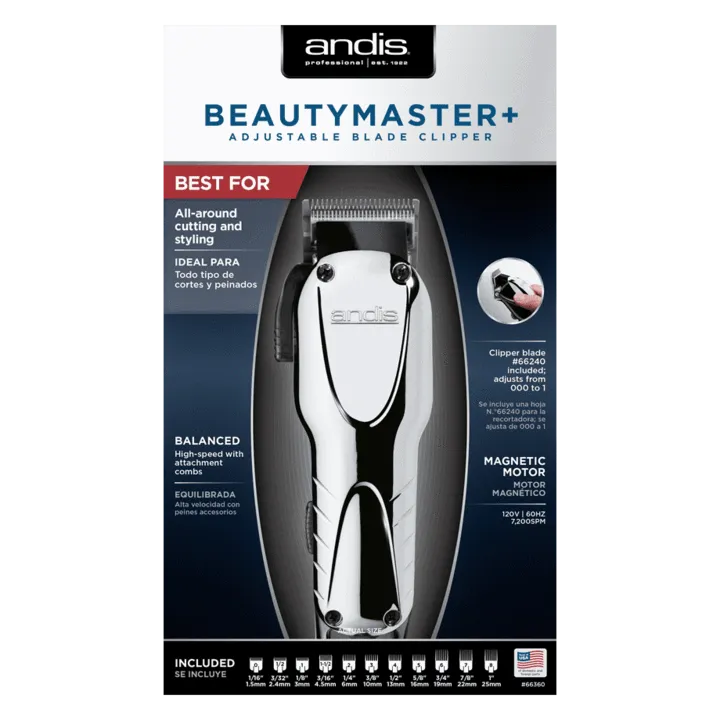 Andis Professional- Beauty Master  Adjustable Blade Clipper