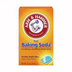 ARM & HAMMER 01170 Baking Soda, 4 lb Box