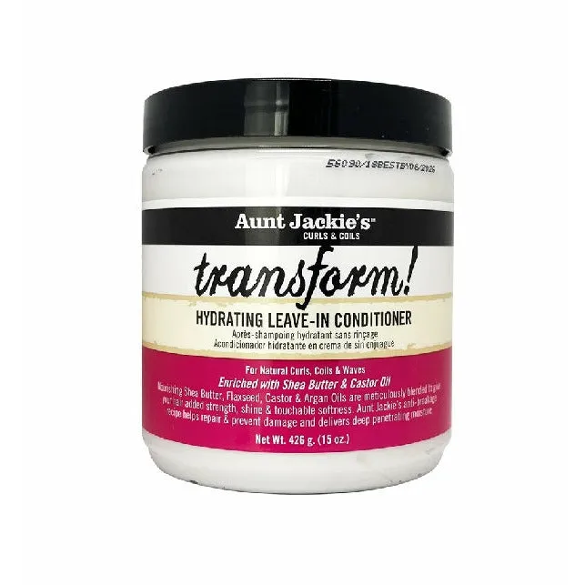 Aunt Jackie's: Transform Hydrating Leave-In Conditioner 15oz