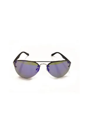 Aviator Glasses with Checkered printed arms