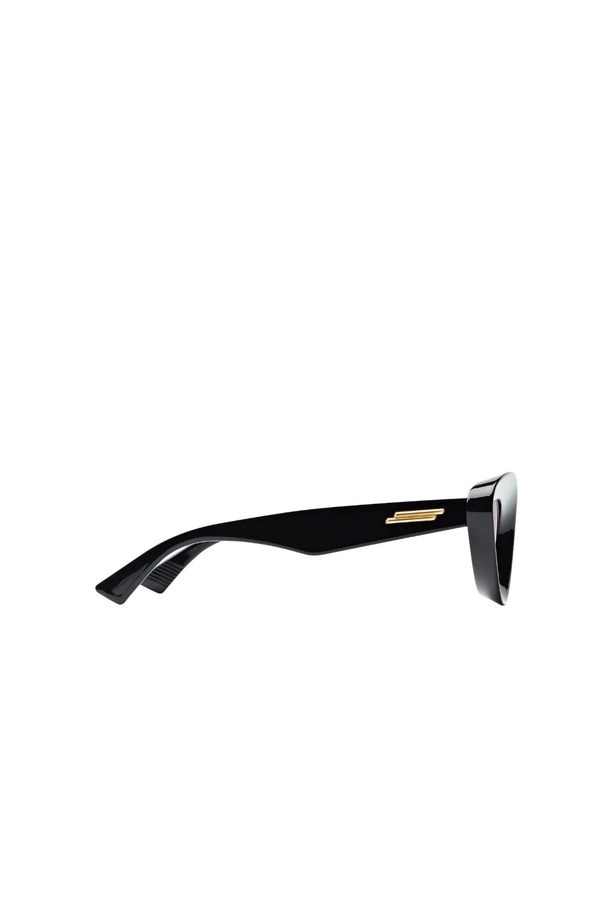 Bottega Veneta Sharp Cat Eye Sunglasses - Black