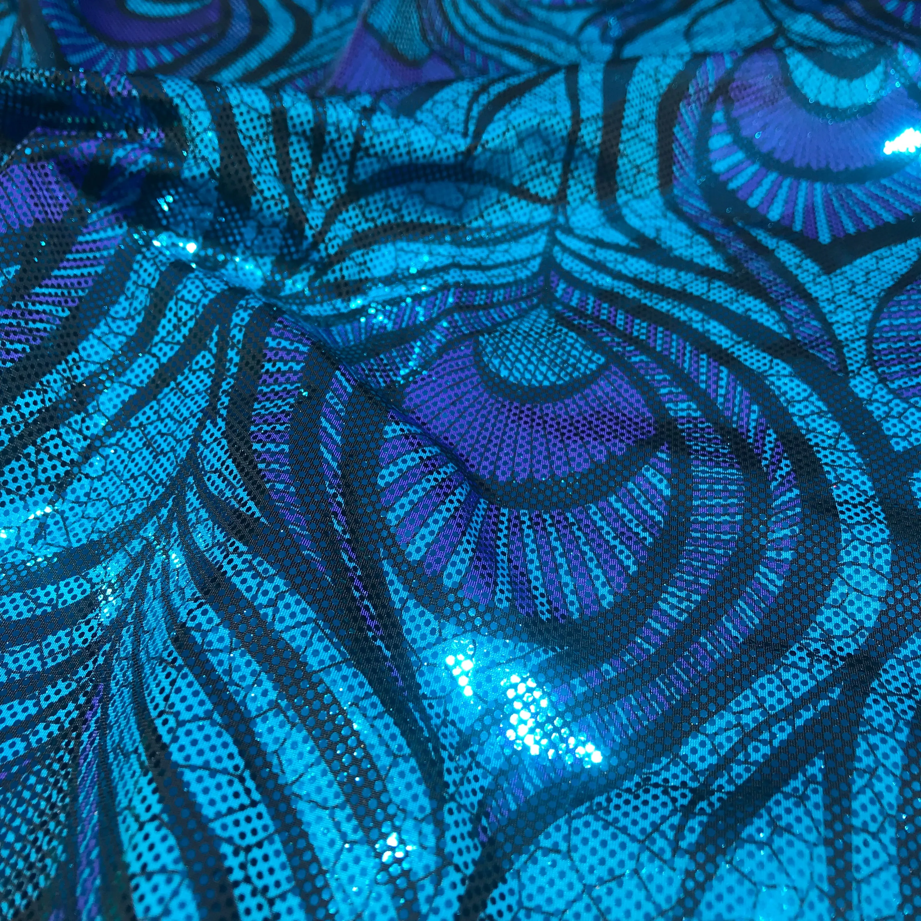 Cosmic Holographic Hooded Original Onesie (More colors and patterns!)