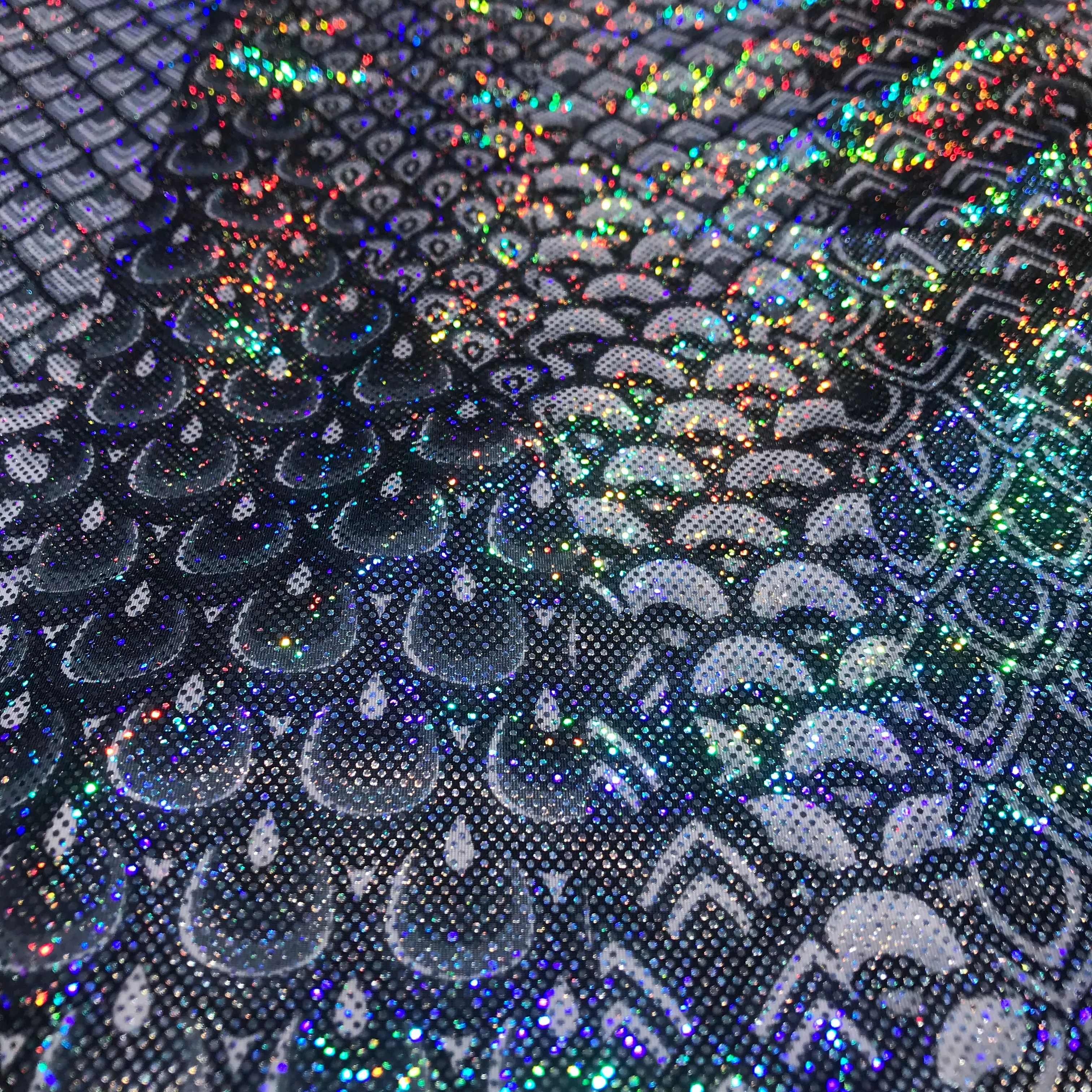 Cosmic Holographic Hooded Pant Onesie (More colors and patterns!)