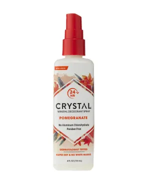 CRYSTAL - Mineral Deodorant Spray, Pomegranate - 4 fl. oz. (118 ml)