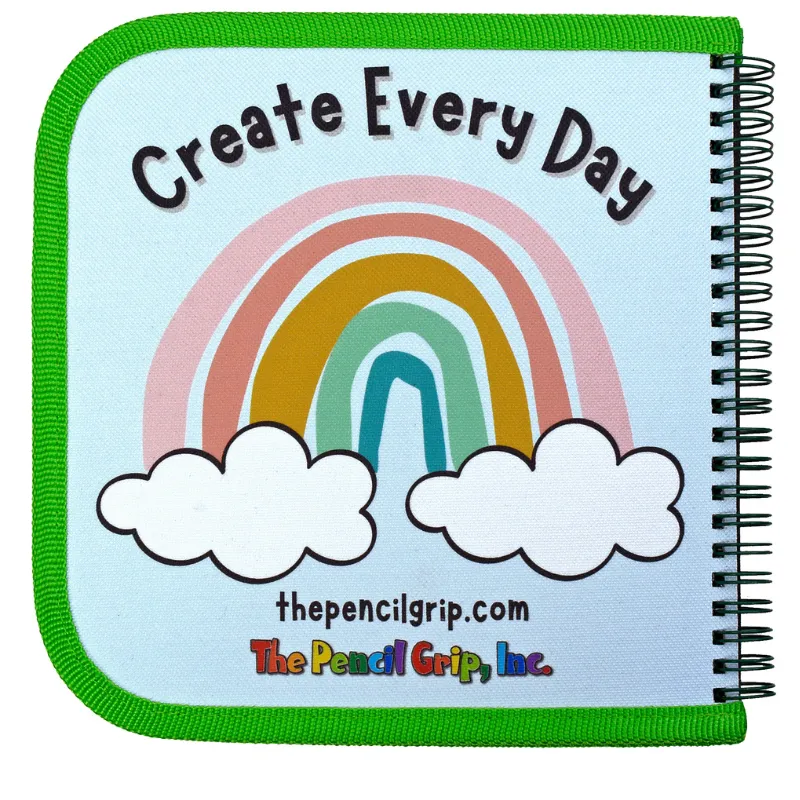 Daily Doodler Reusable Activity Book- Sea Life Cover, Includes 4 Wonder Stix by The Pencil Grip, Inc.