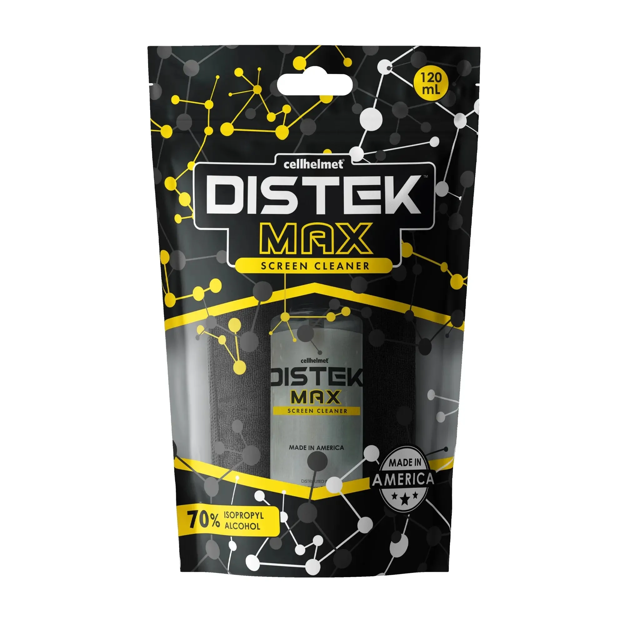 DISTEK Max Screen and Phone Cleaner with 70% Isopropyl Alcohol