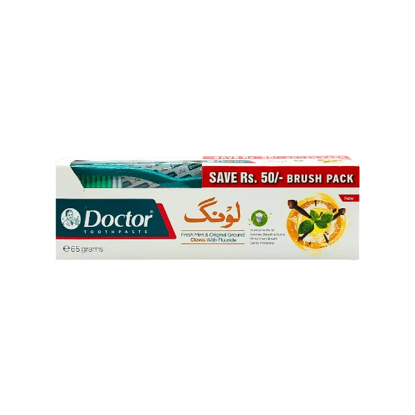 DOCTOR LAUNG TOOTHPASTE WITH BRUSH 65G