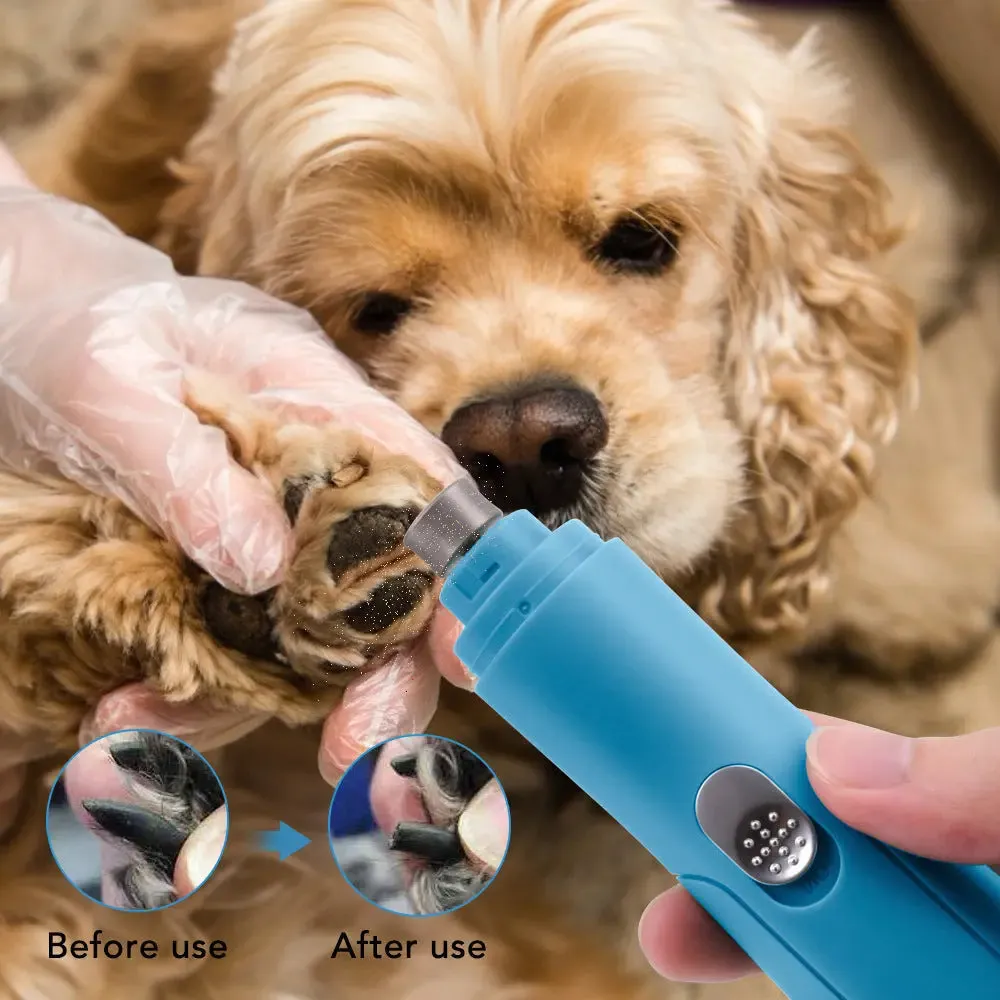 Dog Nail Grinder Electric Nail Polisher For Pet Claw Trimmer