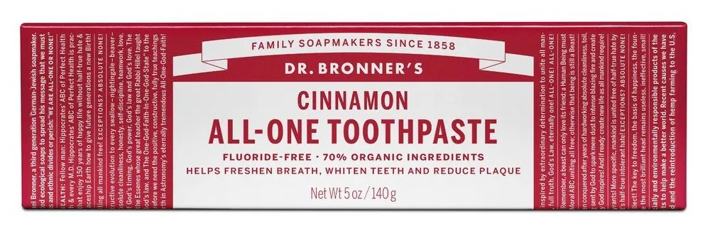 Dr. Bronner's Toothpaste Cinnamon 5 oz Paste