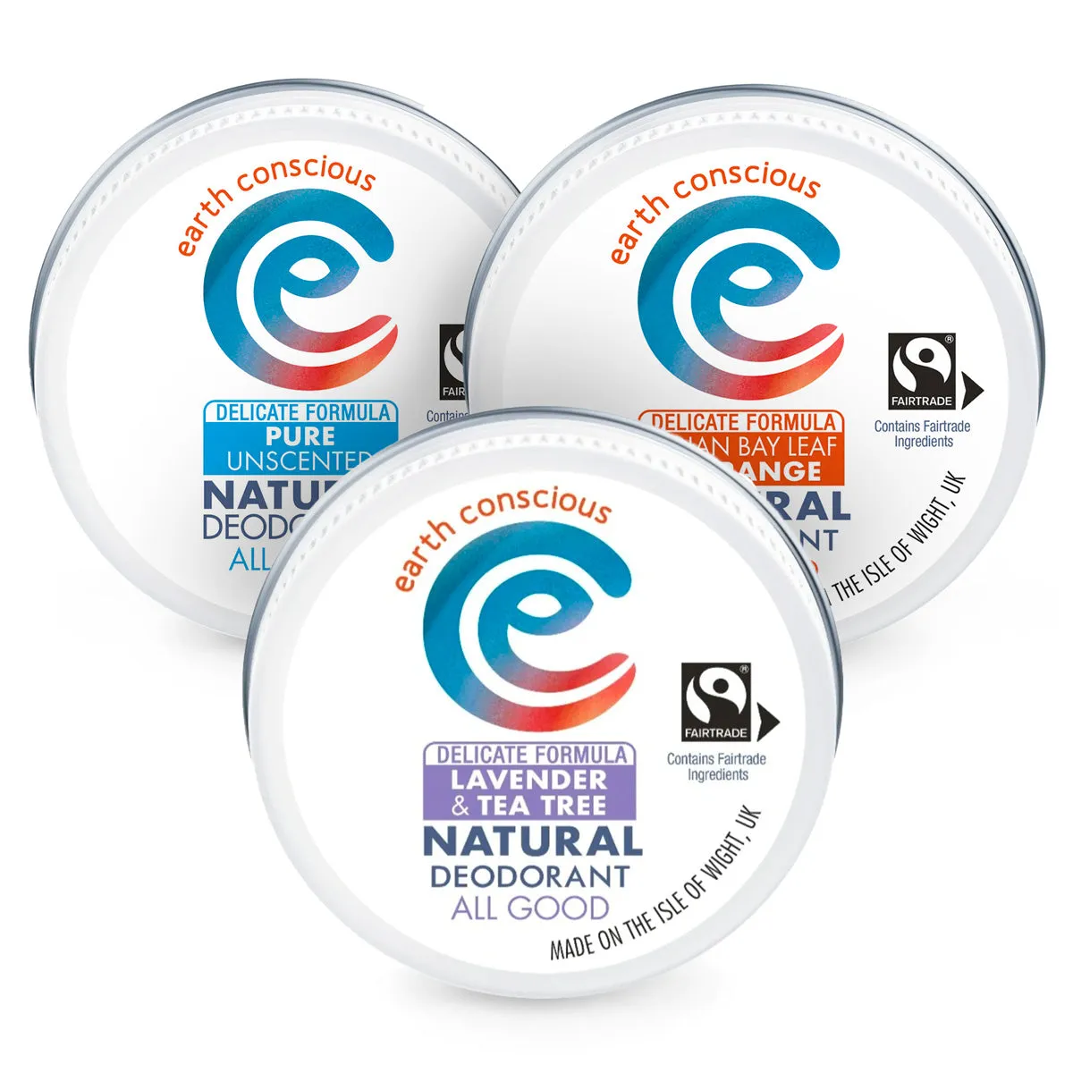 Earth Conscious Delicate Deodorant Balm Tin