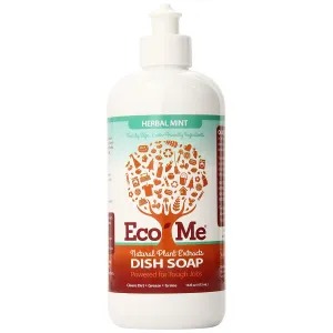 ECO-ME - Natural Liquid Dish Soap, Herbal Mint - 16 fl. oz. (473 ml)