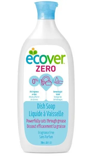 Ecover Liquid Dish Soap Zero 25 fl oz Liquid