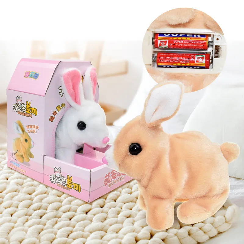 Electric Rabbit Plush Toy