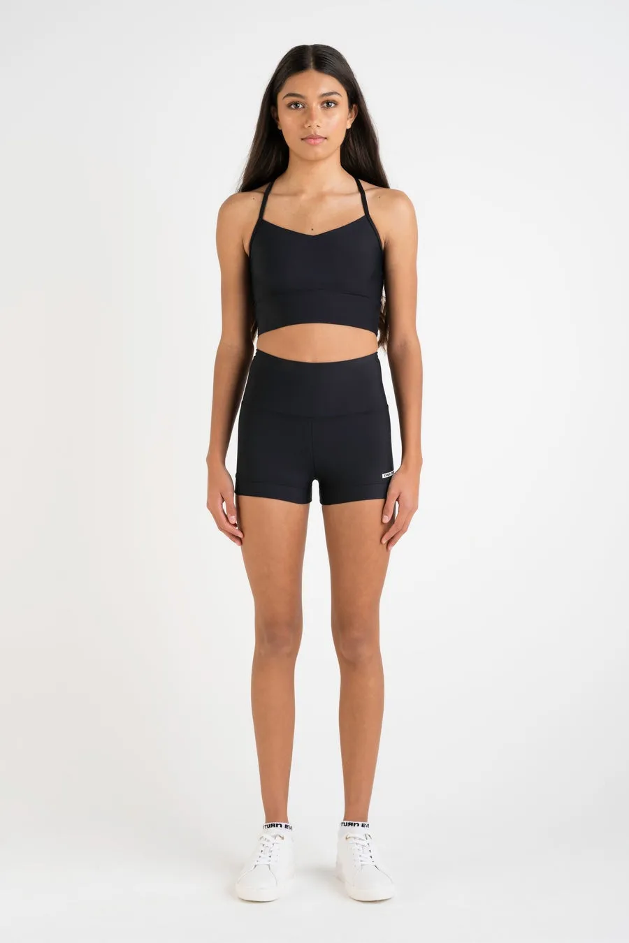 Every Turn Hi Waisted Shorts for Child and Teenager