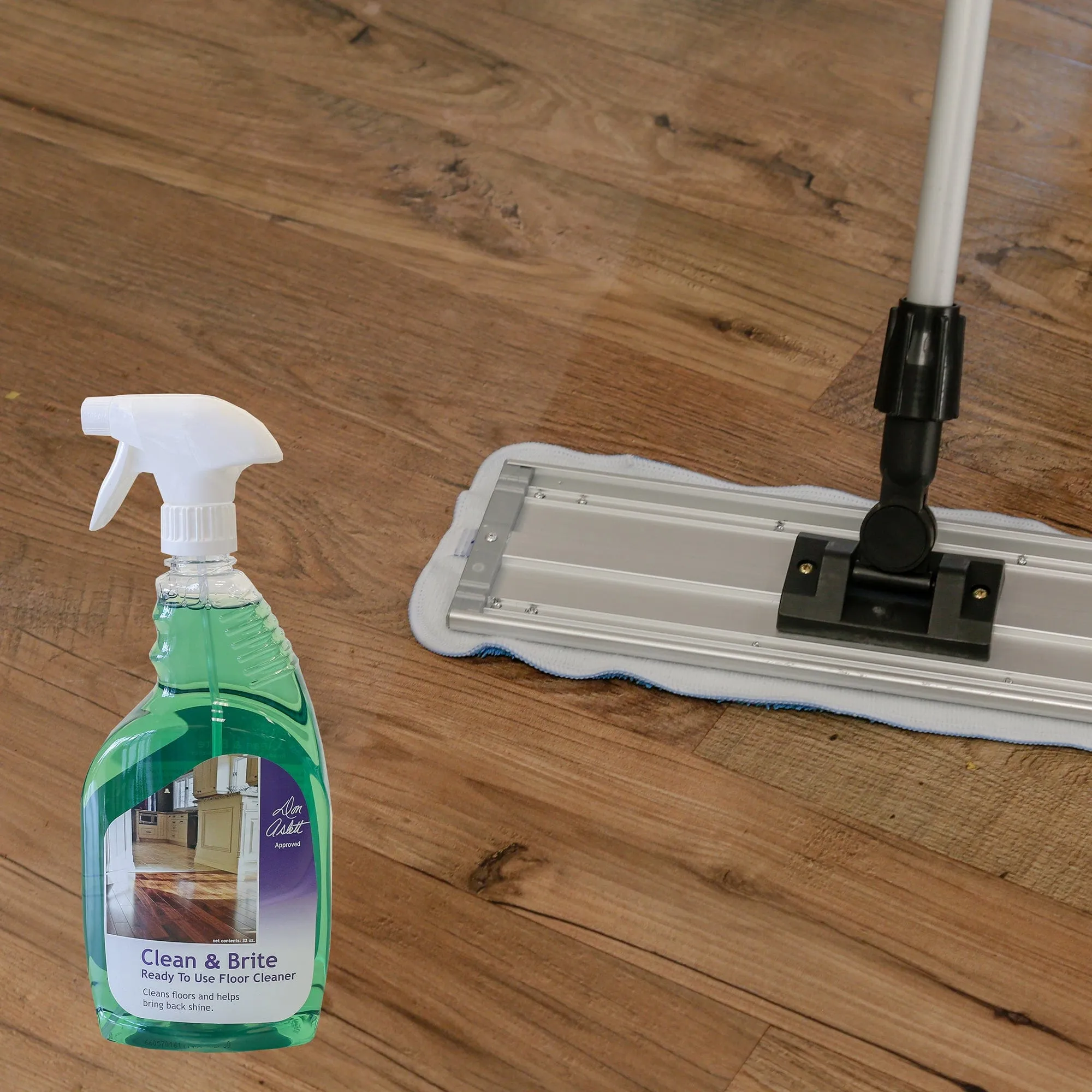 GALLON: Don Aslett Clean & Brite – Cleans Floors And Helps Bring Back Shine