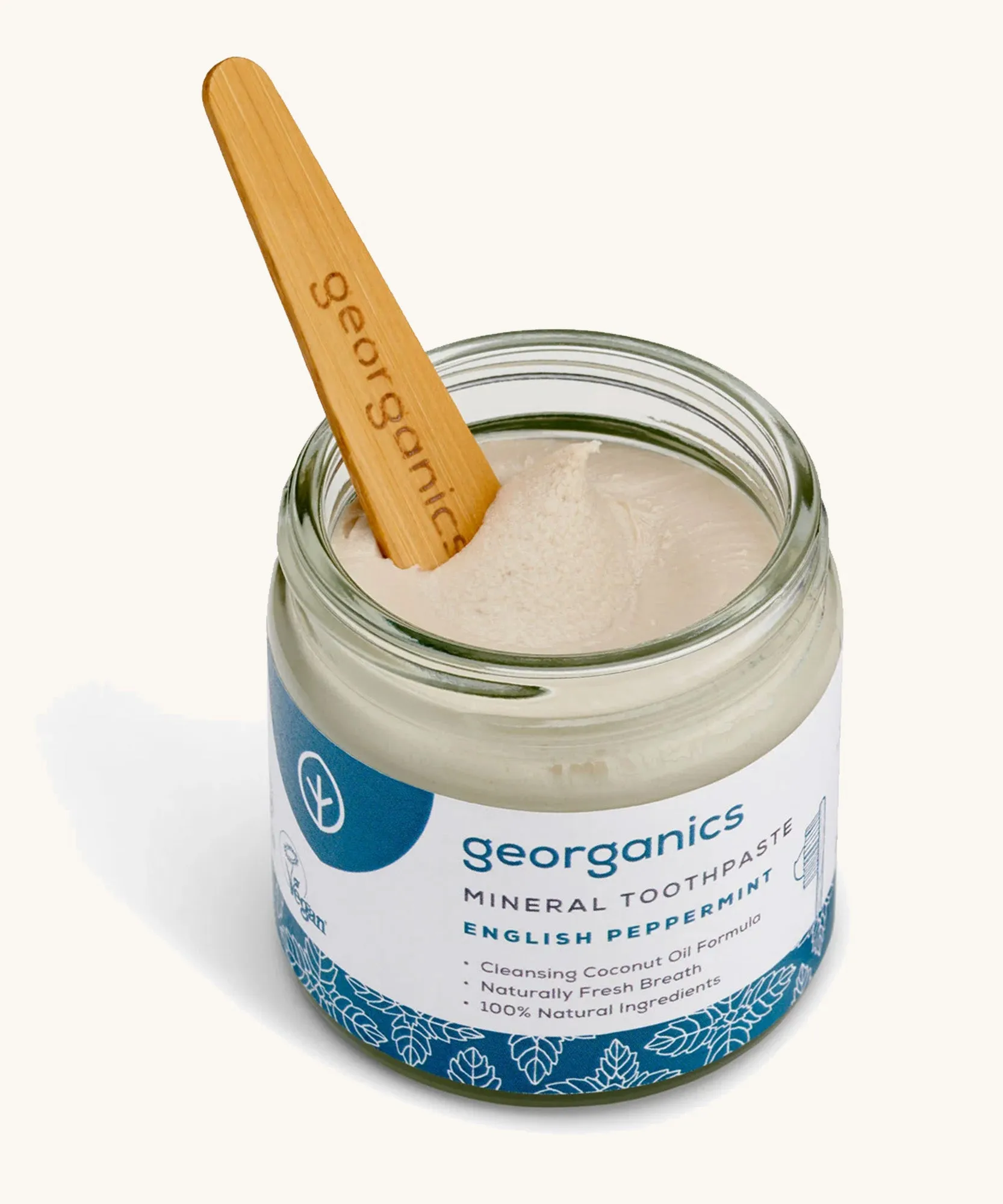 Georganics Natural Toothpaste – English Peppermint