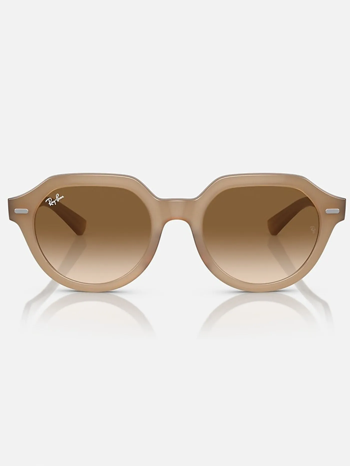 Gina Tortledove/Brown Gradient Sunglasses