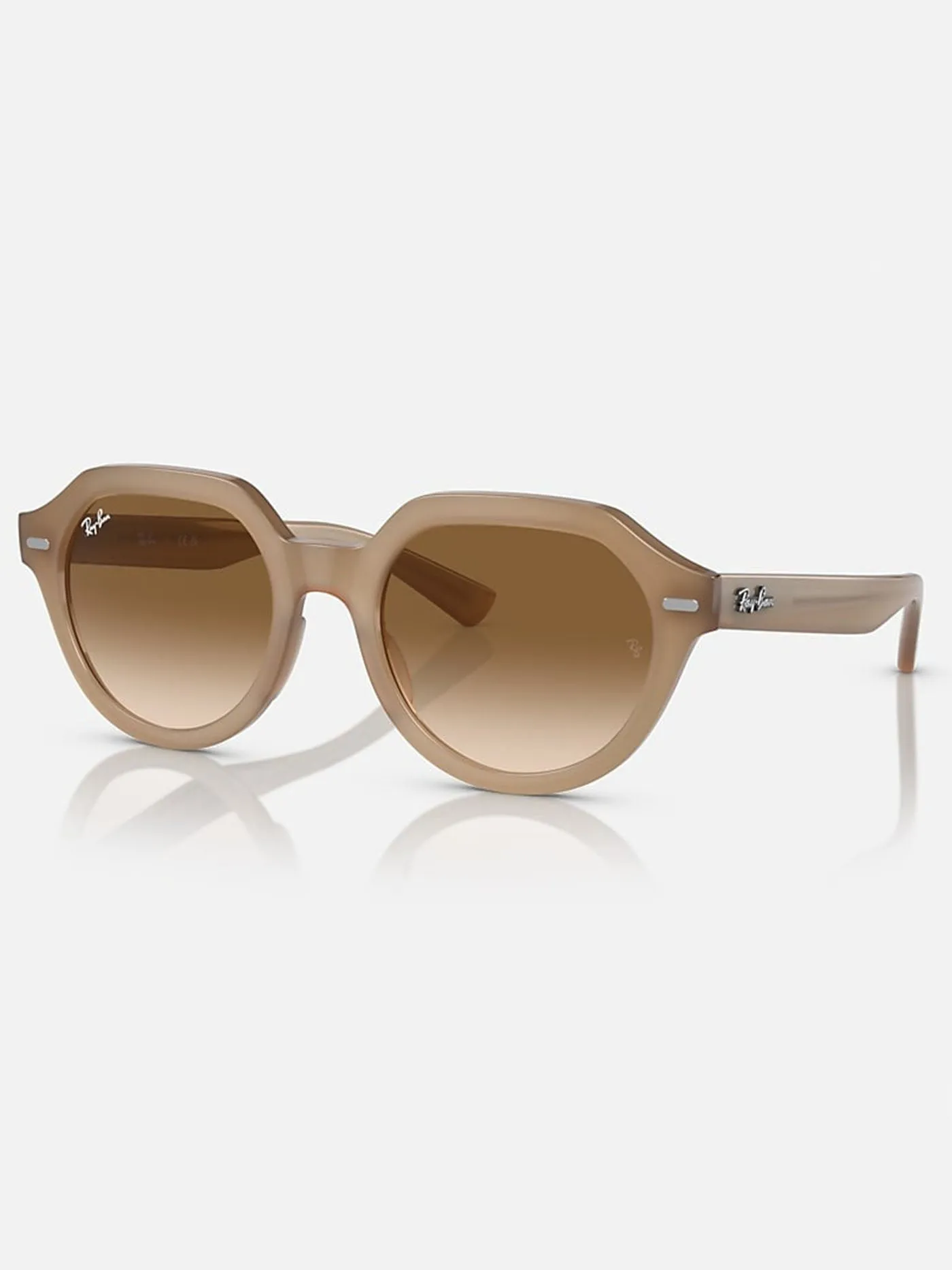 Gina Tortledove/Brown Gradient Sunglasses