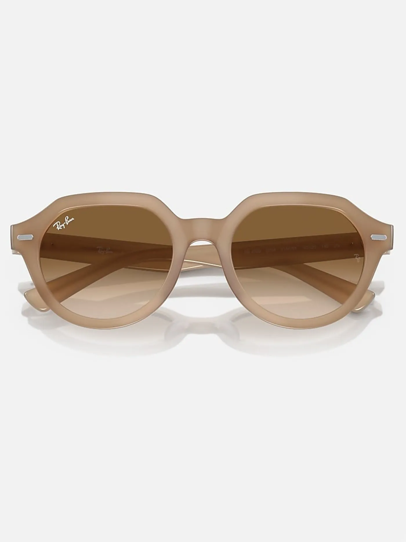 Gina Tortledove/Brown Gradient Sunglasses