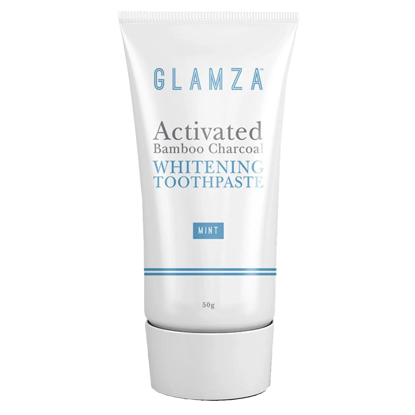 Glamza Activated Bamboo Charcoal Whitening Toothpaste and or Powder - Non Fluoride Mint