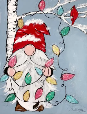 Gnome for Christmas Paint Kit