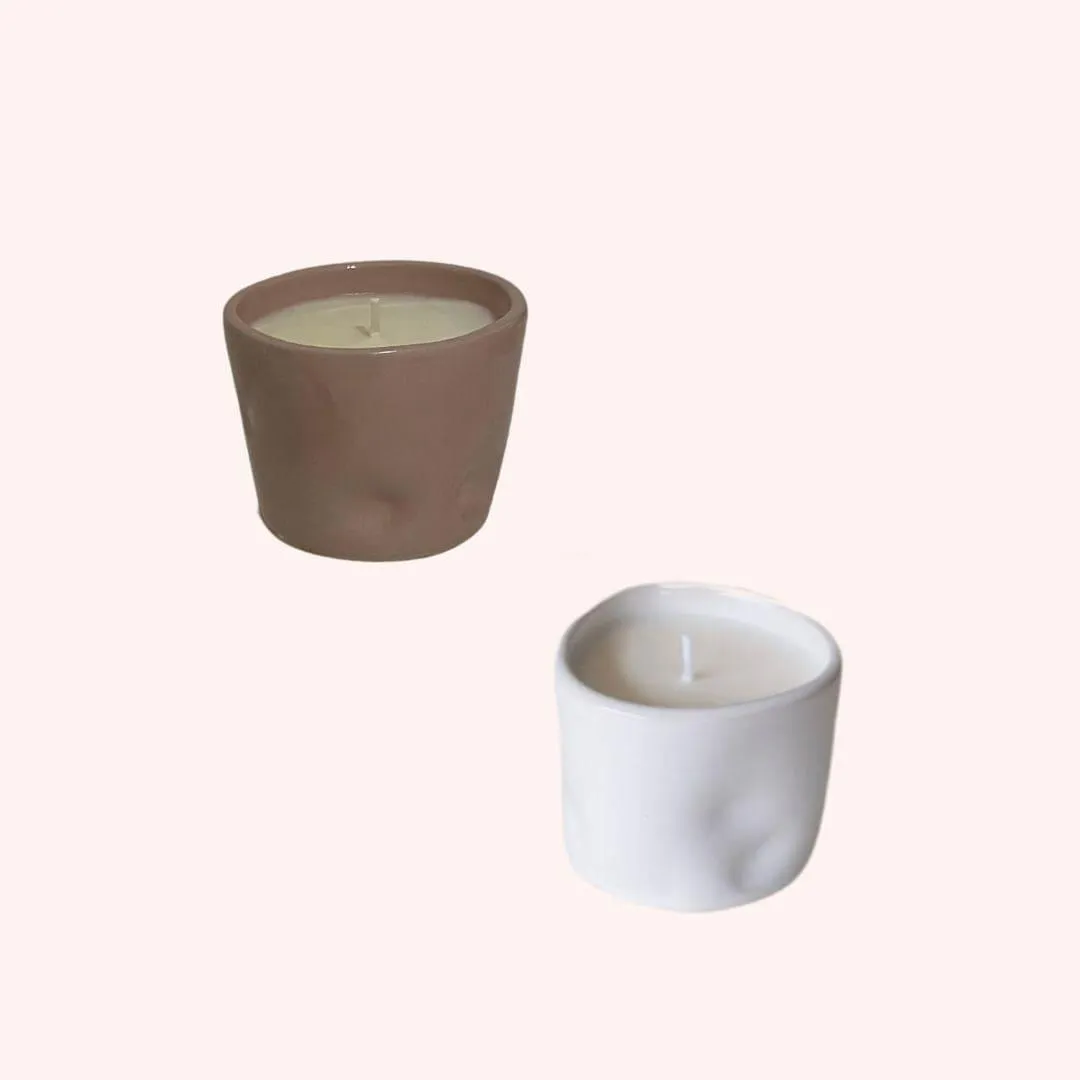 Haton ceramic candle