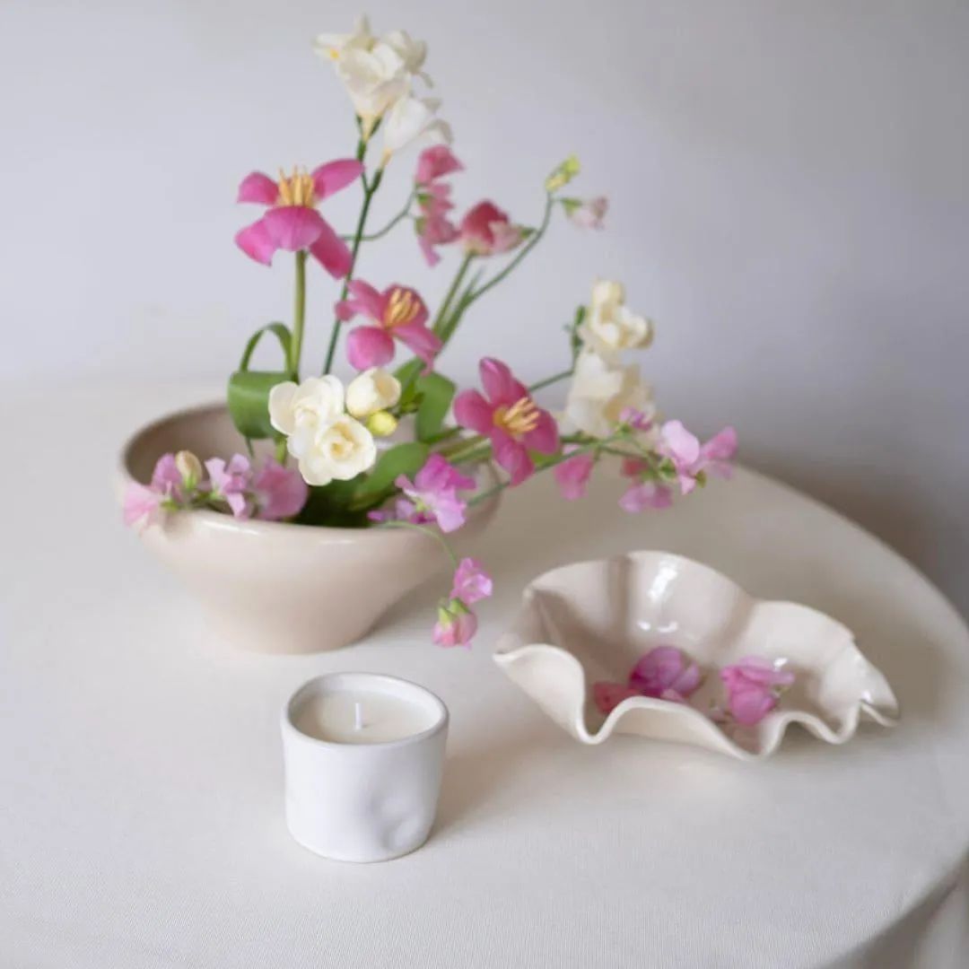 Haton ceramic candle