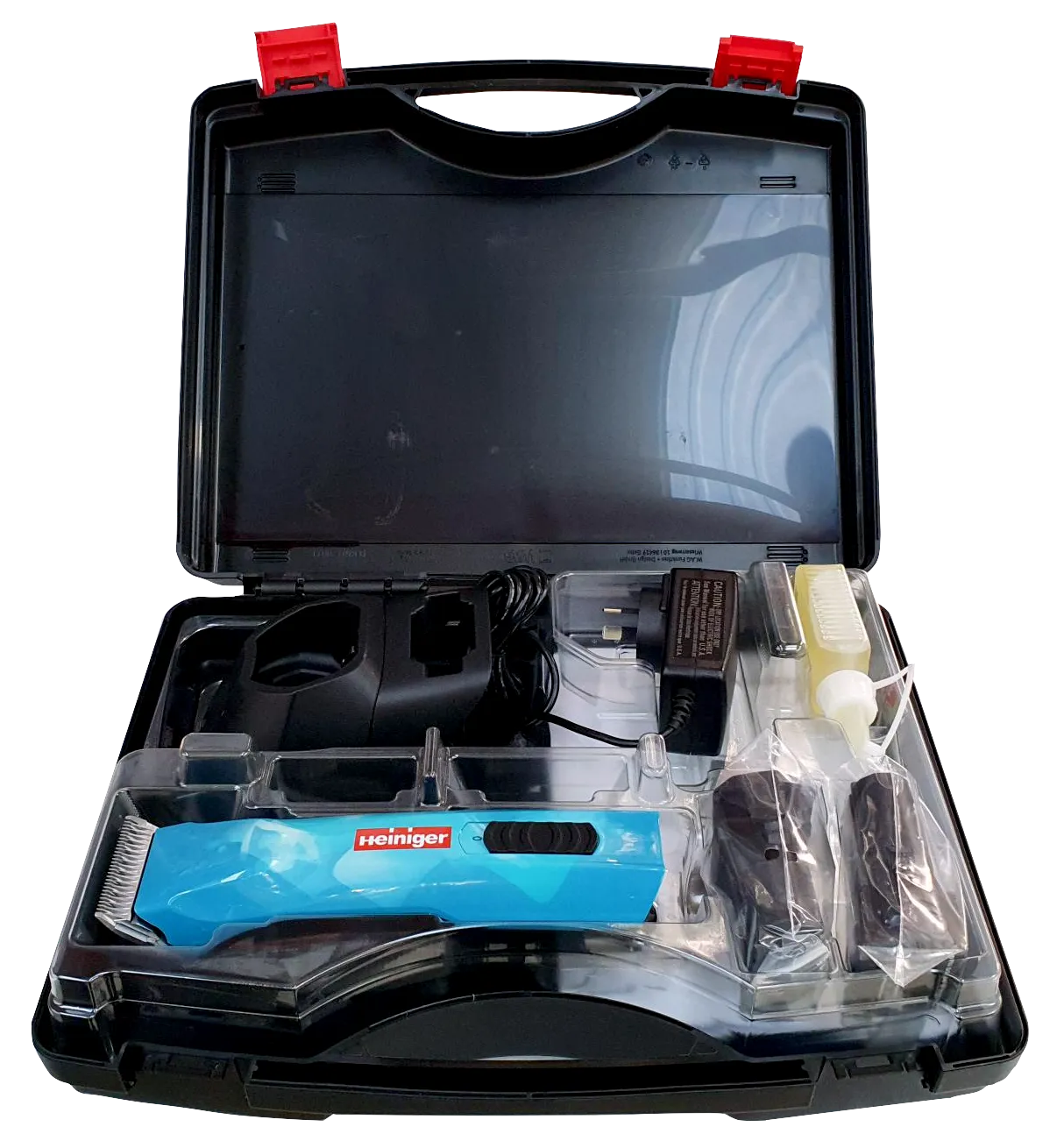 Heiniger Opal 2 Speed Clipper Vet Deluxe Pack w. 2 batteries & case