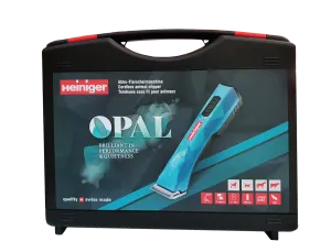 Heiniger Opal 2 Speed Clipper Vet Deluxe Pack w. 2 batteries & case