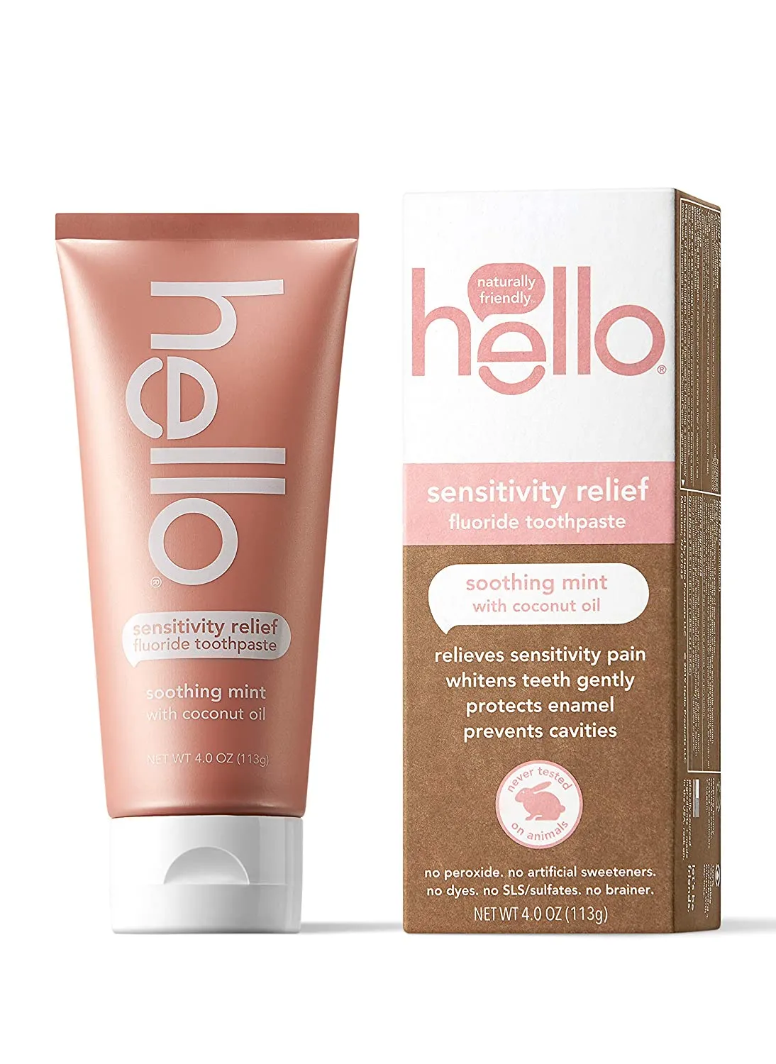 Hello Oral Care Sensitivity Relief Toothpaste