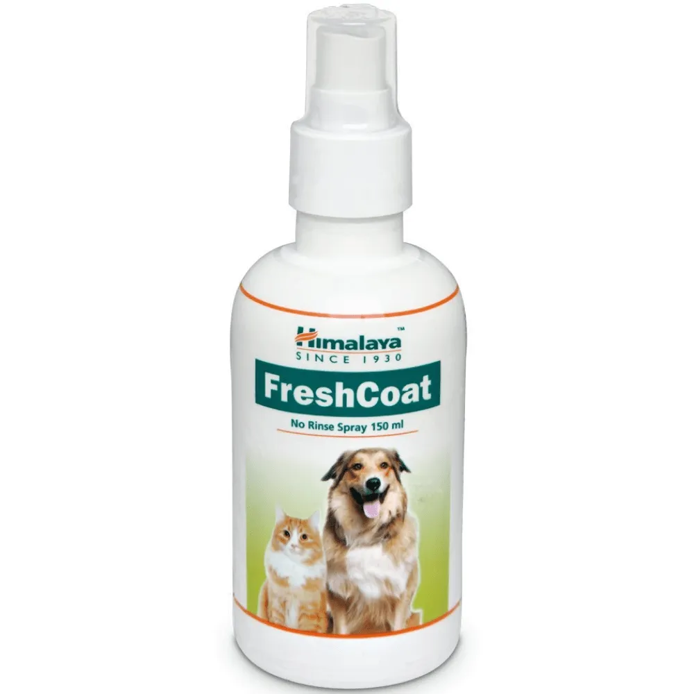 Himalaya Fresh Coat No Rinse Spray for Dogs and Cats