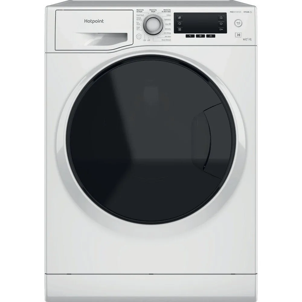 Hotpoint NDD10726DAUK 10 7Kg Washer Dryer With 1400 Rpm, 59.5cm Wide - White