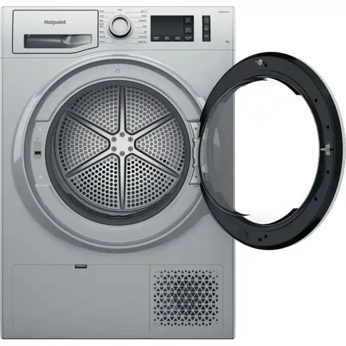 Hotpoint NTM1182SSK Freestanding 8kg Heat Pump Tumble Dryer - Silver