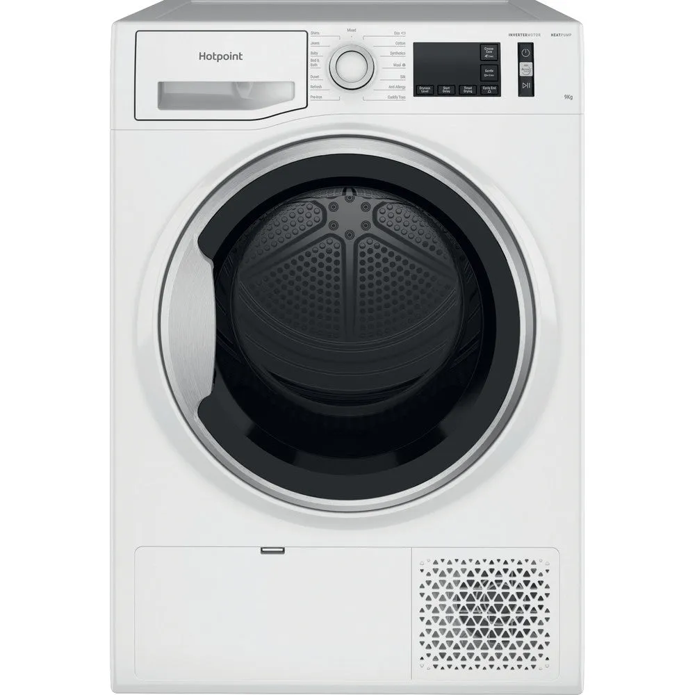 Hotpoint NTM1192SK 9kg Heat Pump Tumble Dryer White