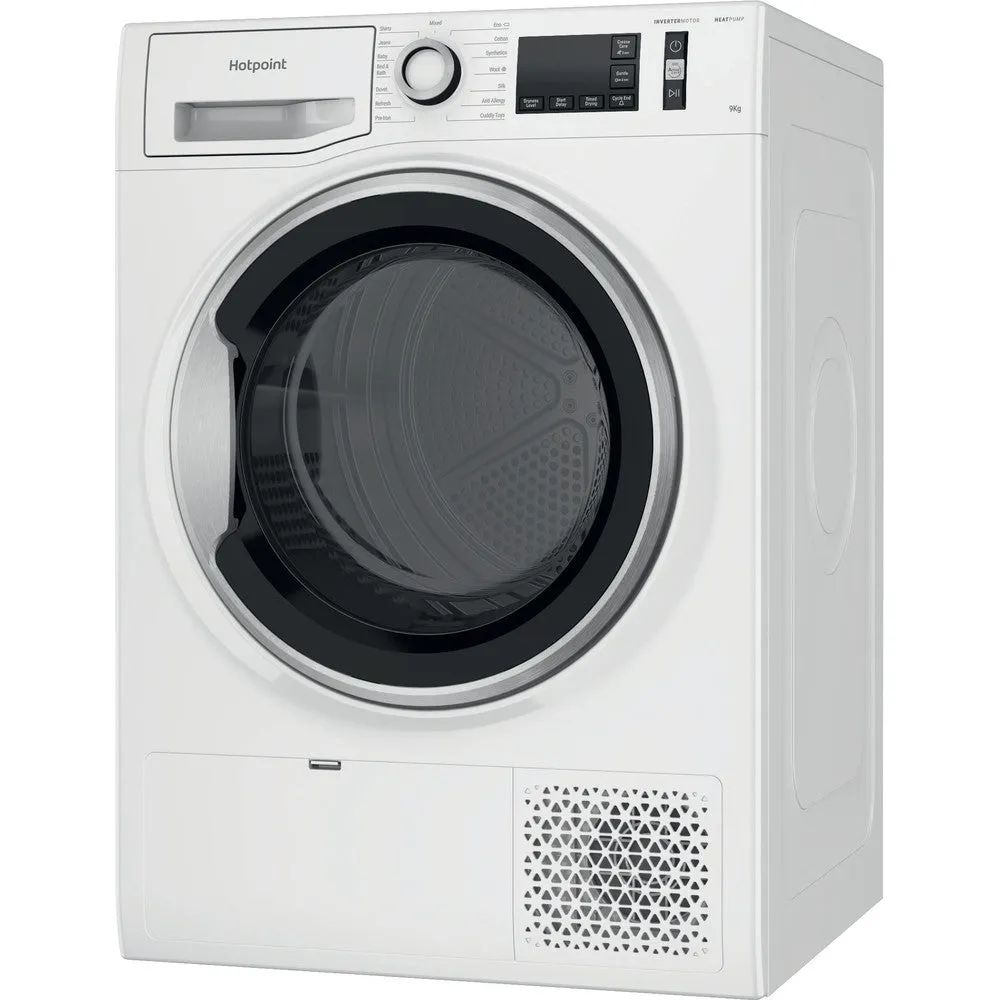 Hotpoint NTM1192SK 9kg Heat Pump Tumble Dryer White