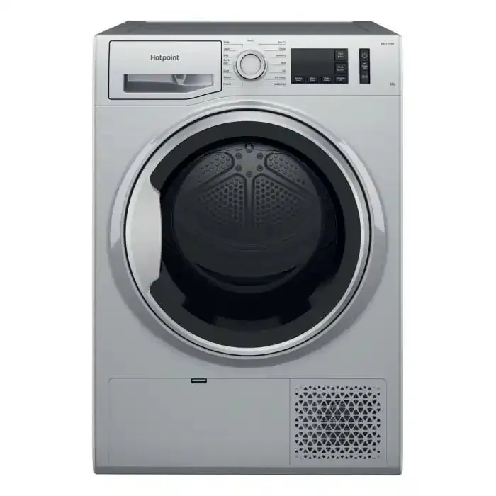 Hotpoint NTM1192SSK Freestanding 9kg Heat Pump Tumble Dryer in -  Silver