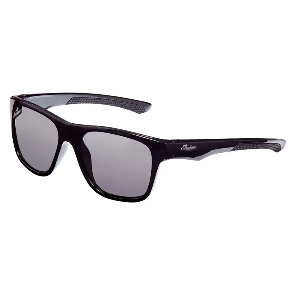 Indian Motorcycle 2862809 Monaco Sunglasses Shatter-Resistant Anti-Fog Lightweight Black -