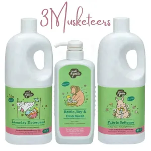 Just Gentle 3 Musketeers - Essential Trio for Gentle Care