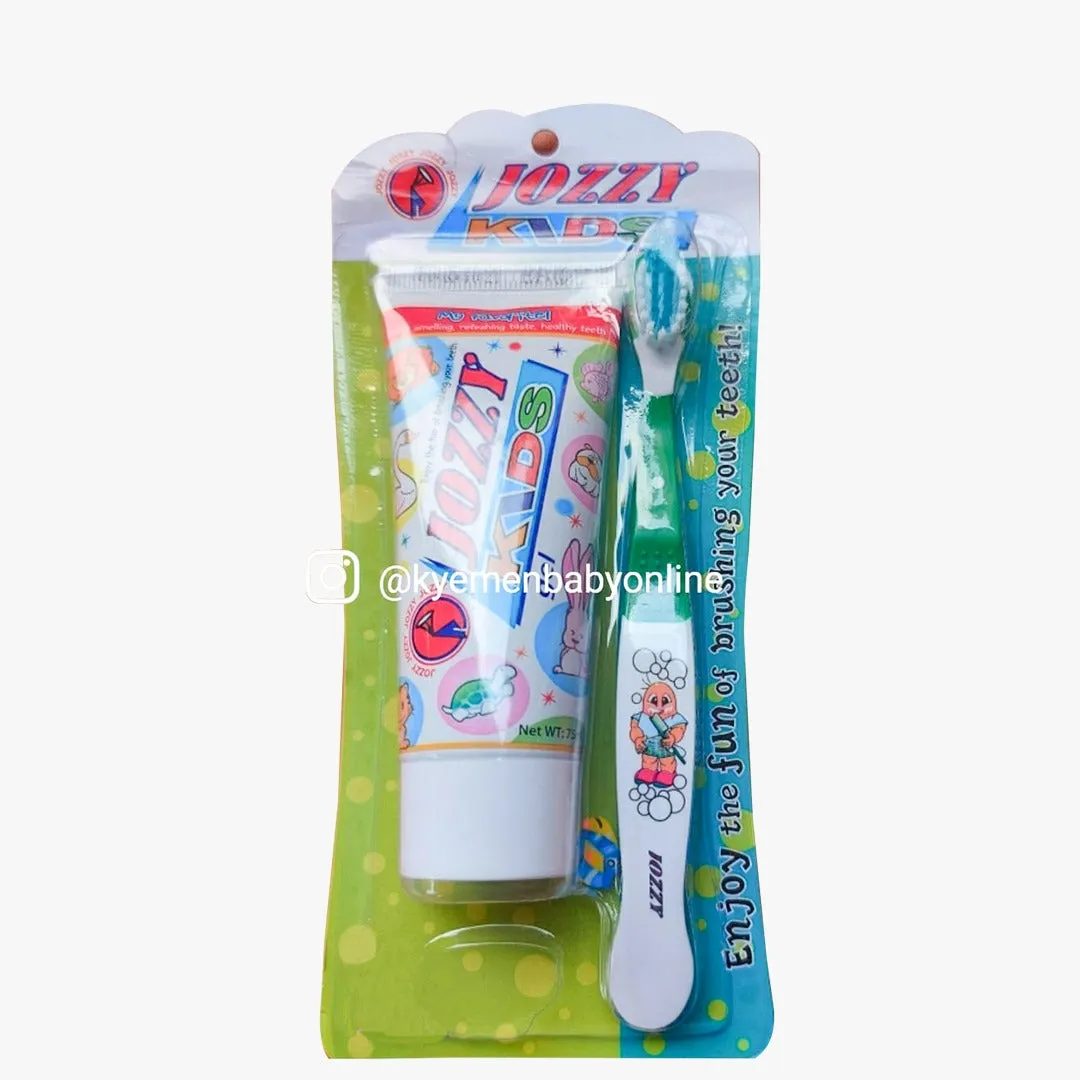 Kids Toothbrush And Toothpaste (Jozzy Kids)