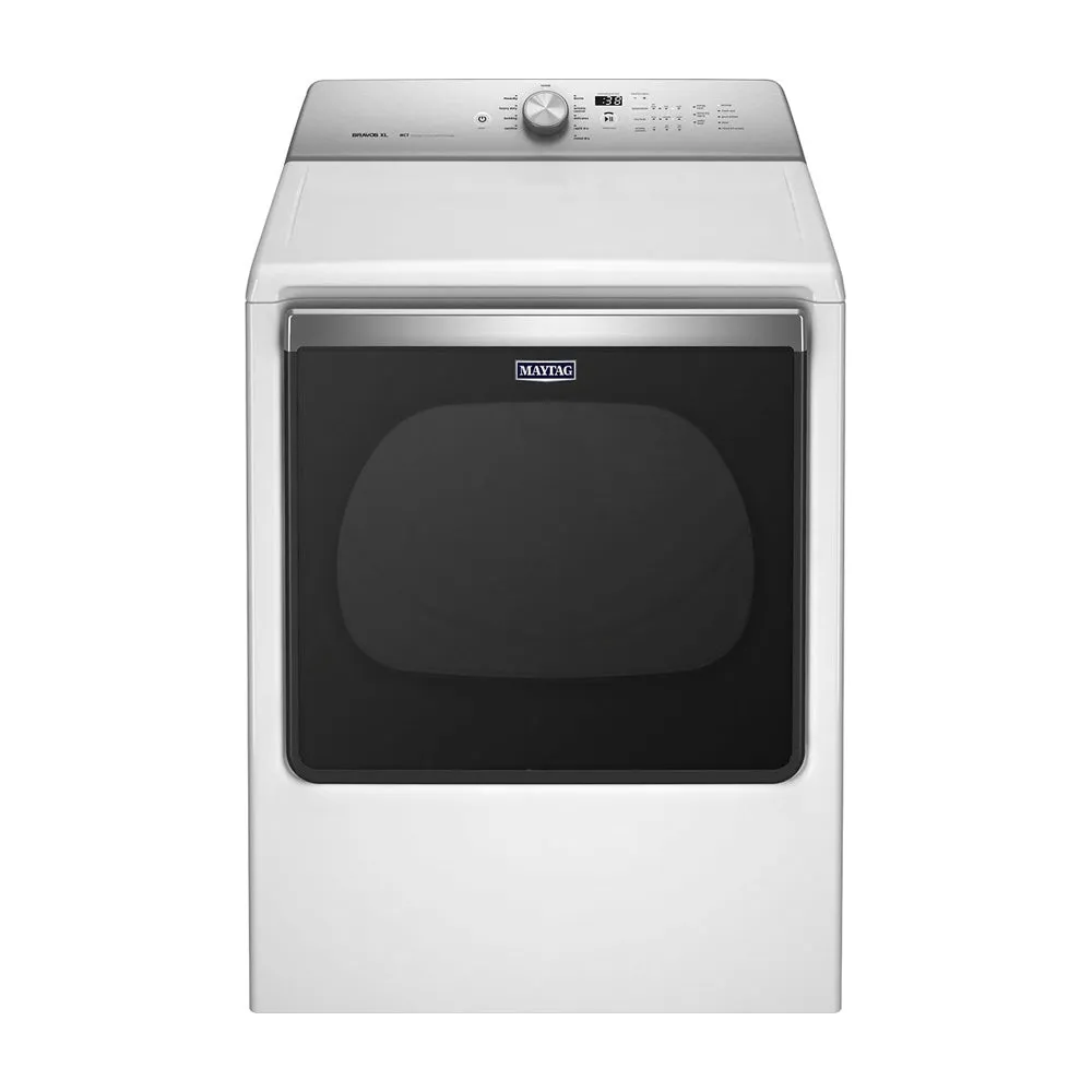 Maytag - 8.8 Cu. Ft. 10 Cycle Electric Dryer - White