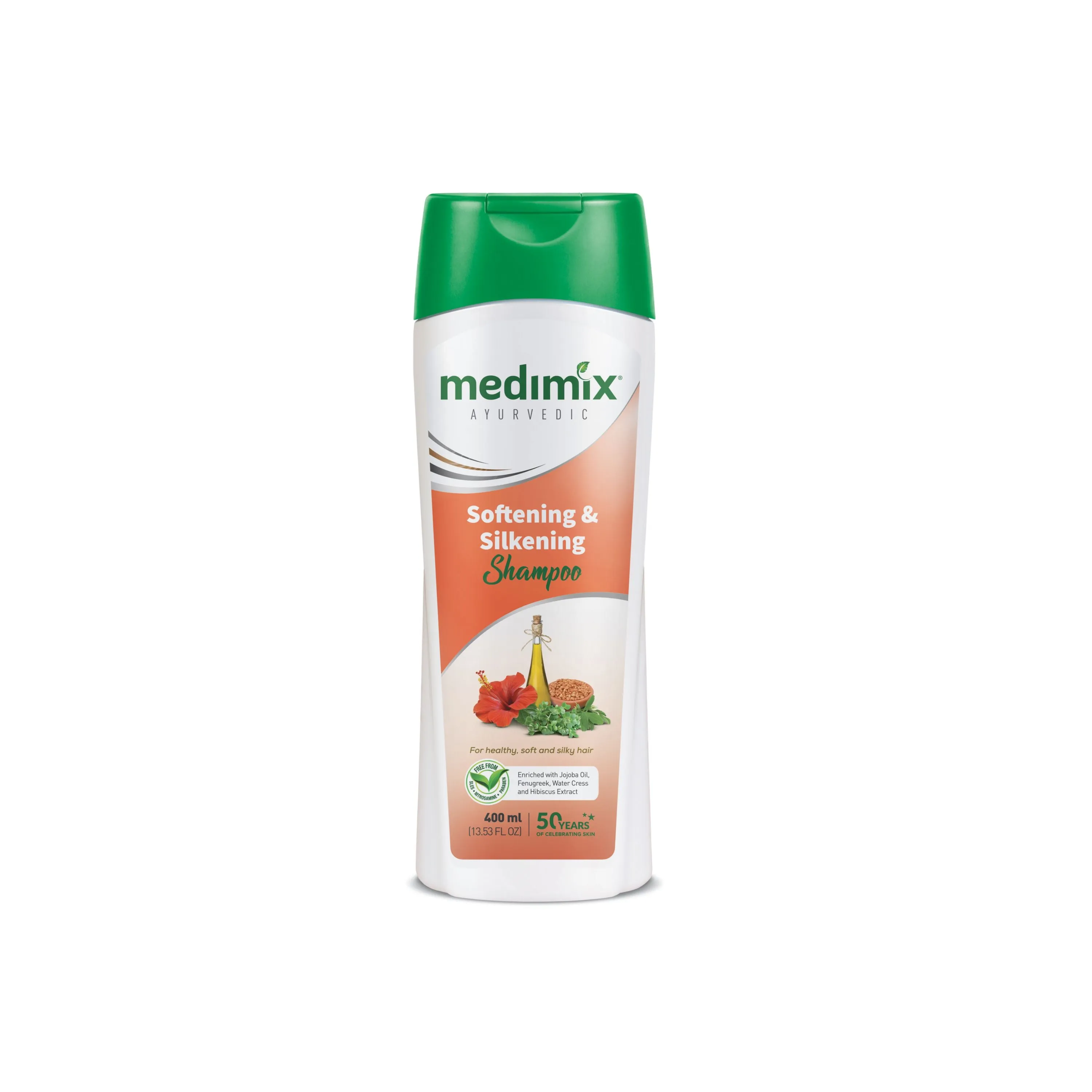 MEDIMIX SOFTENING & SILKNING SHAMPOO (400ML)