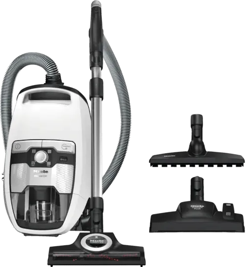 Miele Blizzard CX1 Total Solution Powerline 890W Bagless Cylinder Vacuum Cleaner, White