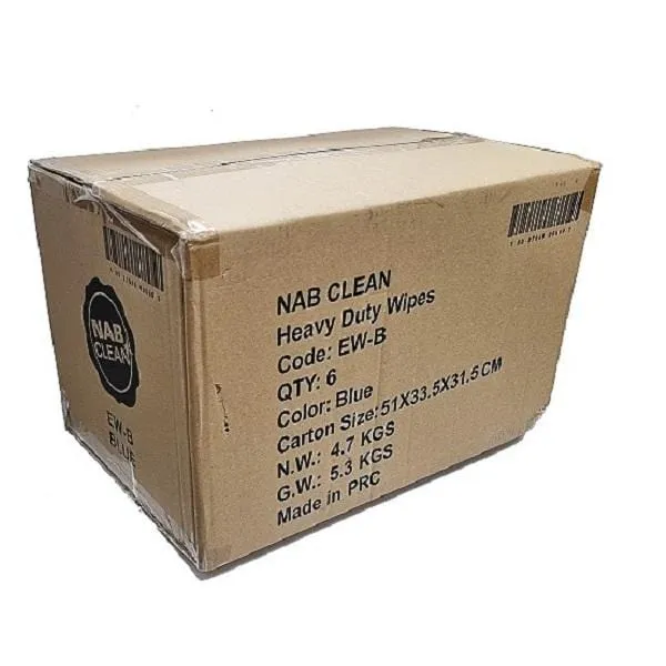 NAB Multi Purposes Heavy Duty Wipes 90 Perforated Sheets In Roll