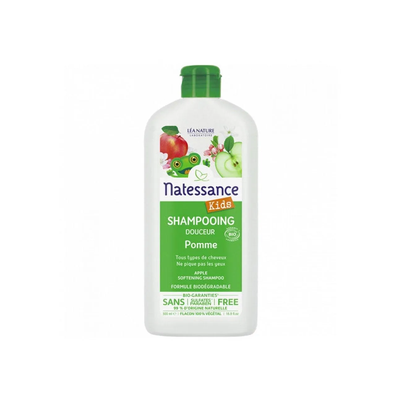 Natessance Kids Apple Softening Shampoo