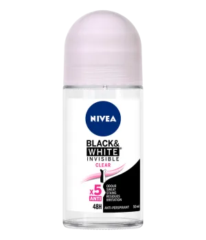 Nivea Black & White Invisible Clear Roll On