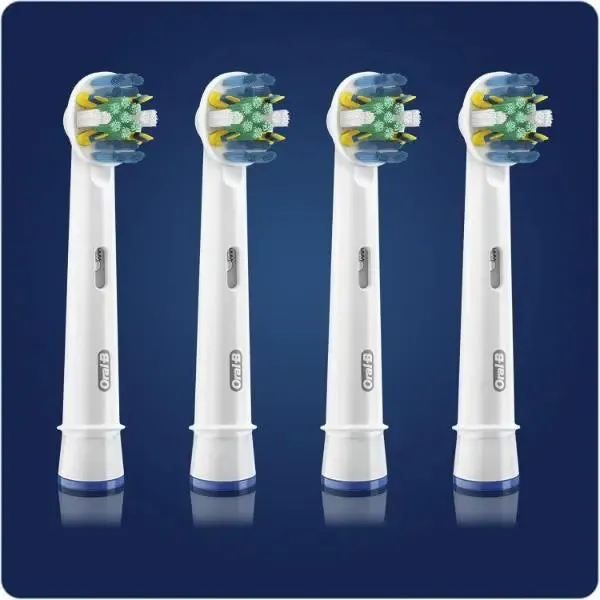 Oral-B Floss EB25-4 Action Replacment Toothbrush Head x4