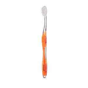 Orange Toothbrush w/White Bristles