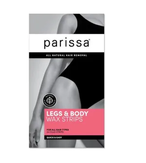 PARISSA - Legs & Body Wax Strips - 24 (12 x 2) Strips